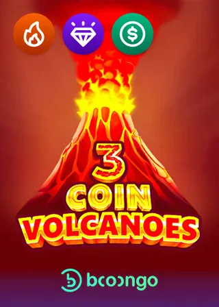 3 Coin Volcanoes by 3oaks pokie
